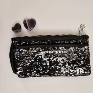 COPY - Victoria's Secret Clutch Small Purse Black Sequins